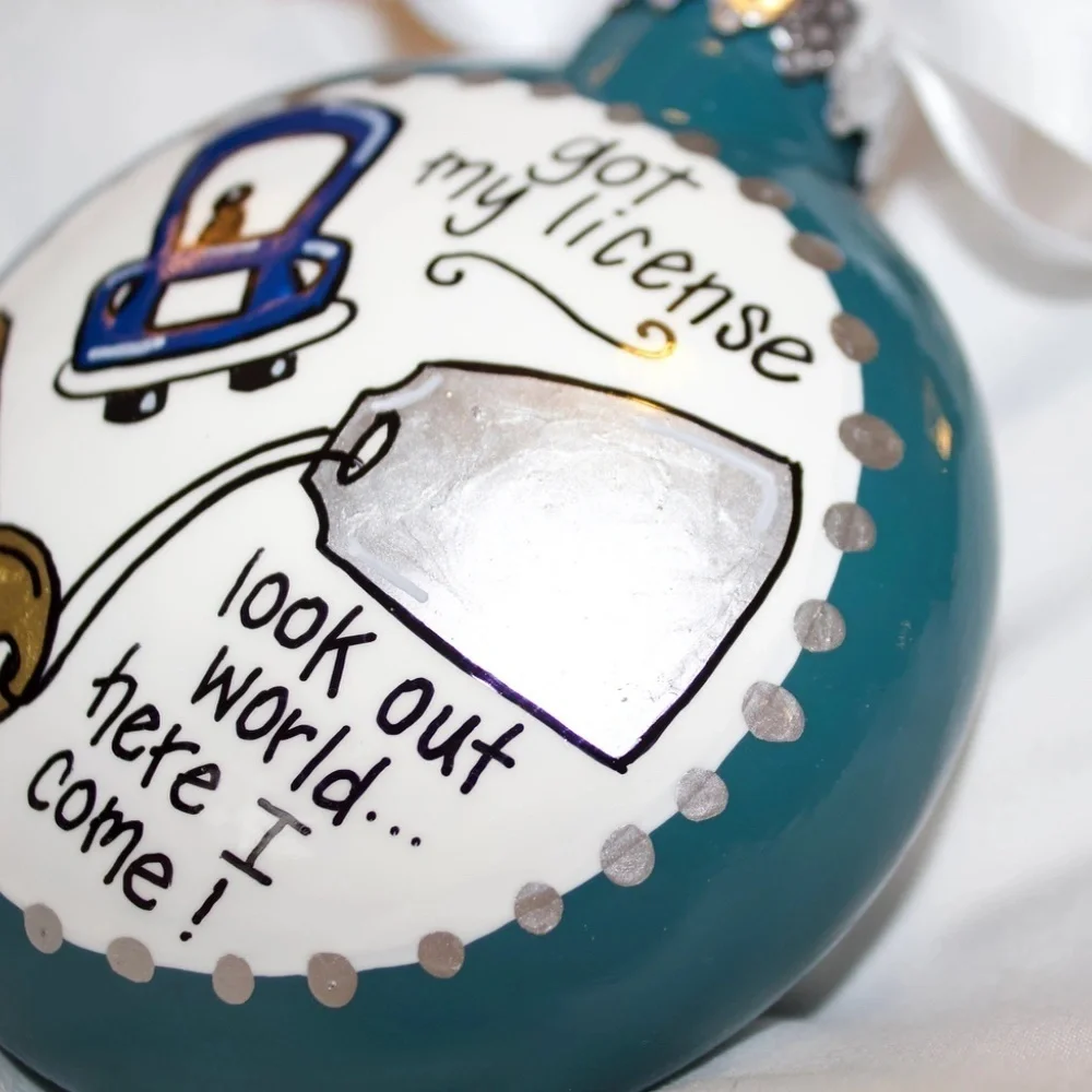 Keys to Freedom: Personalized Driver's License Ornament 🚗✨Handmade Custom Gift